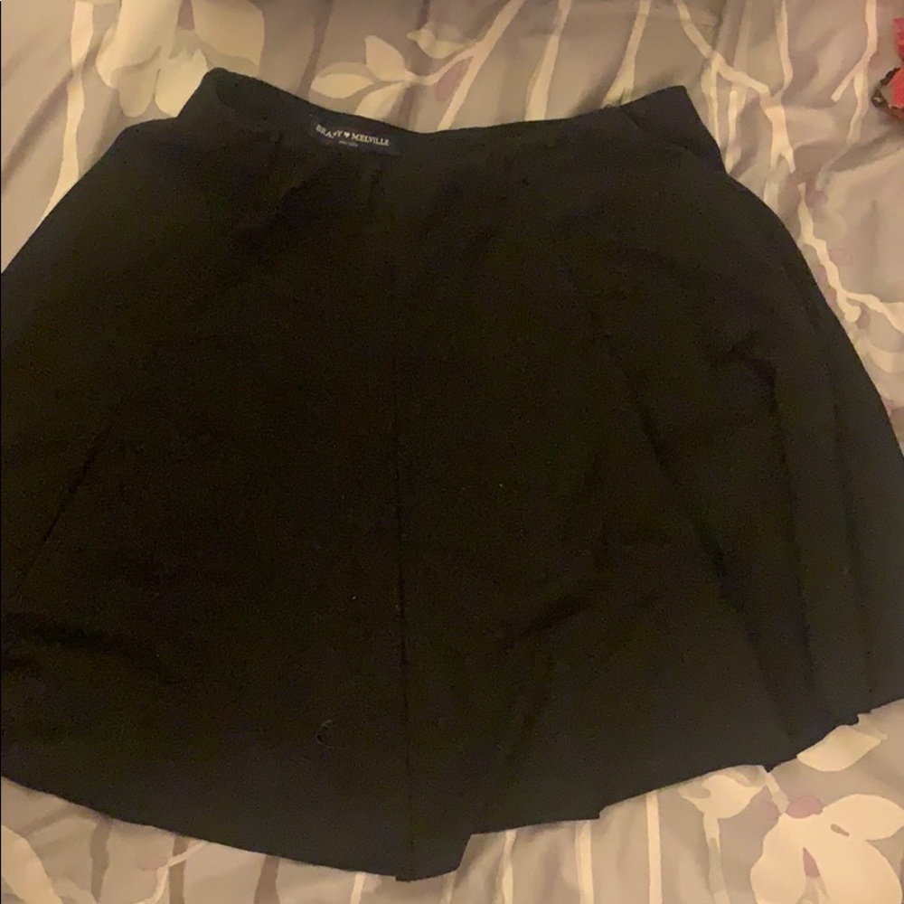 Brandy Melville Black Skater Skirt‎